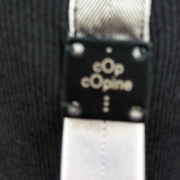 Cop Copine brown ribbed knit L/S top 3 tier ruffle - Picture 5 of 13